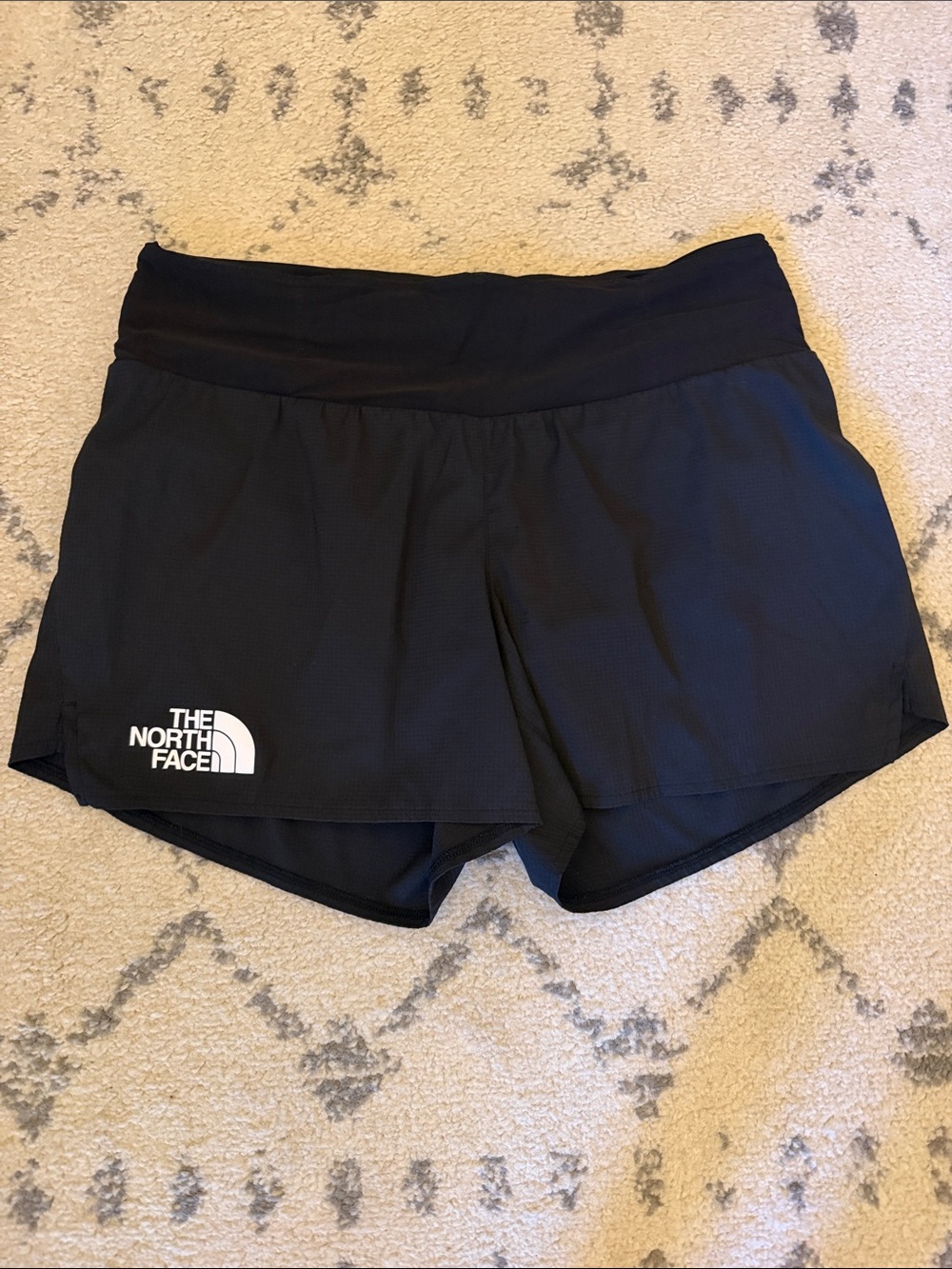 The North Face Black Women's Athletic Running Shorts 4.5 in. Inseam
